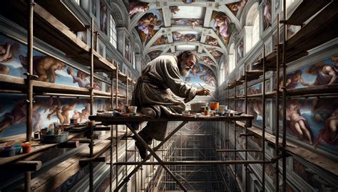 How is Humanism Reflected in Renaissance Art? And Why Did Michelangelo Paint the Sistine Chapel Upside Down?